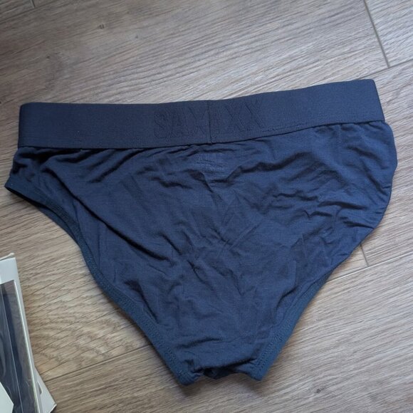 (2-Pk) SAXX | Ultra Super Soft Comfort Blend Brief Navy - Picture 10 of 10